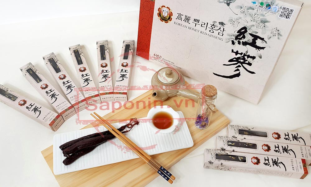 Sâm củ tẩm mật ong Hàn Quốc