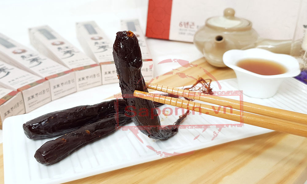 Bán hồng sâm nguyên củ tẩm mật ong