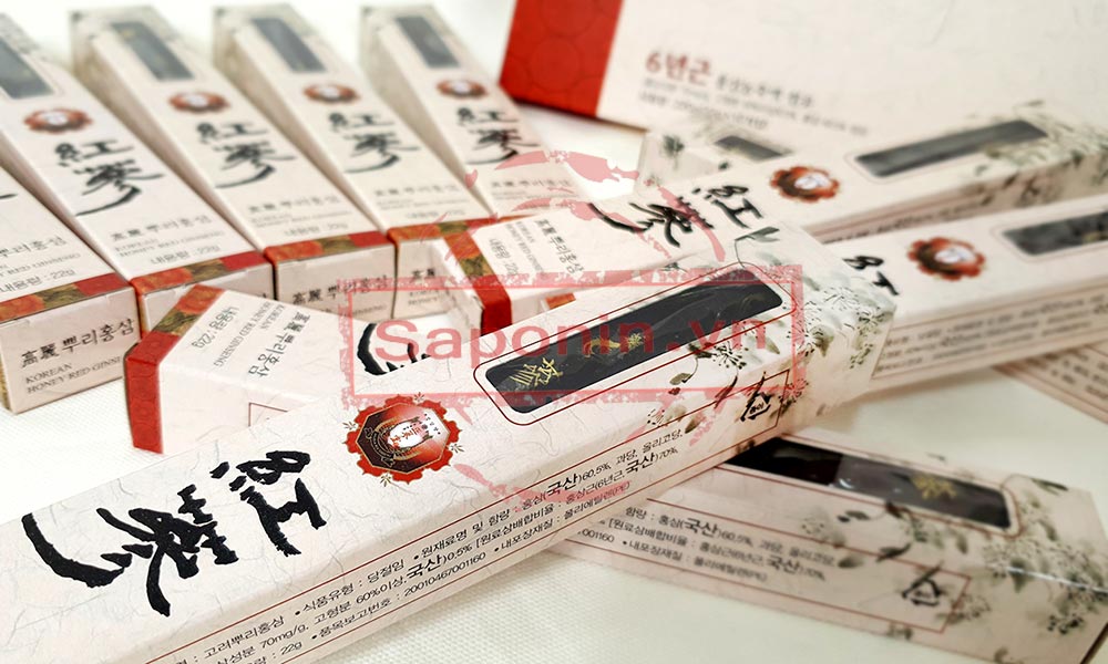 Hồng sâm củ tẩm mật ong