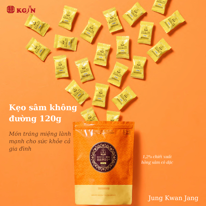 Kẹo sâm hàn quốc 