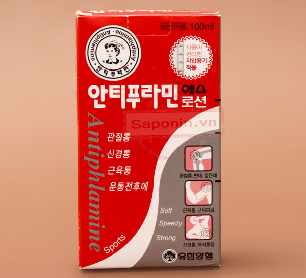 Dầu xoa bóp nóng Antiphlamine Hàn Quốc