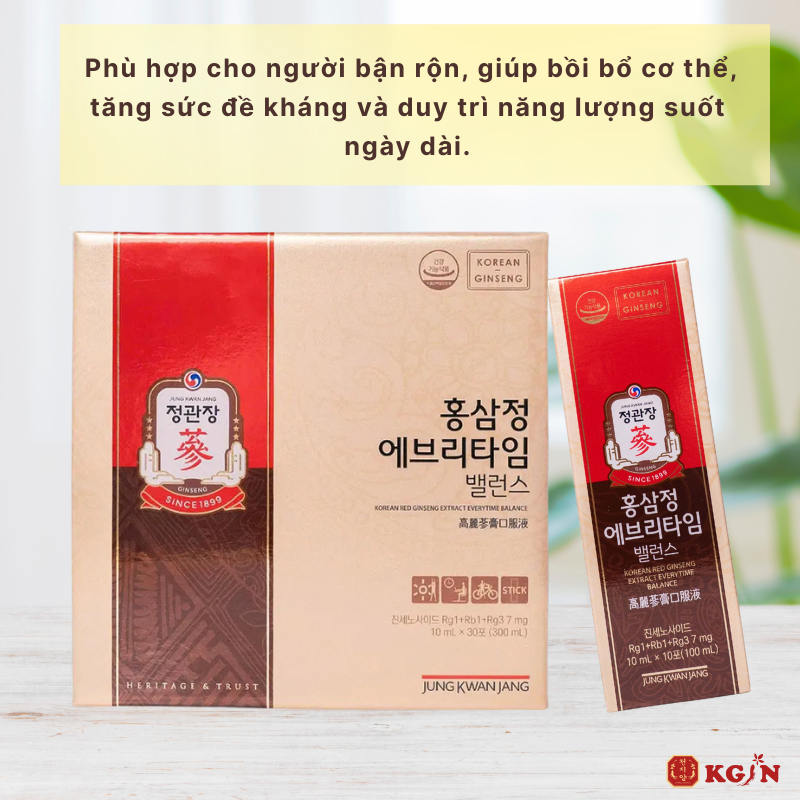 Tinh chất hồng sâm KGC