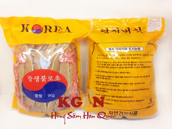 Bán nấm linh chi đỏ thái lát