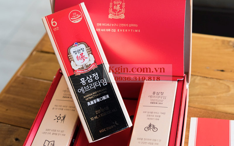Nước Hồng Sâm Nhập Khẩu Chính Hãng