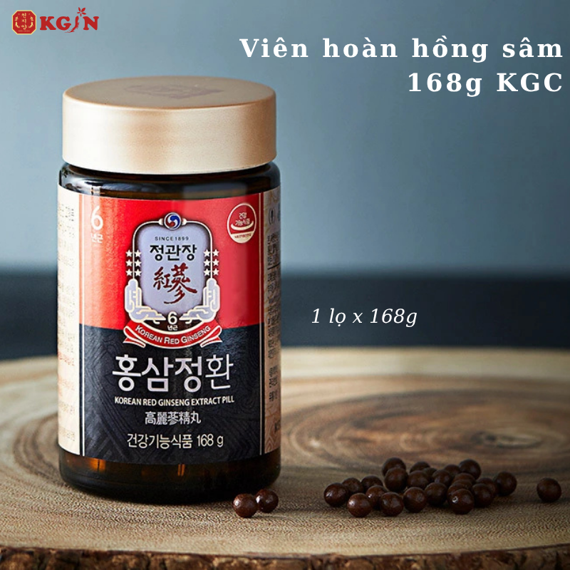 viên cao hồng sâm 168g KGC